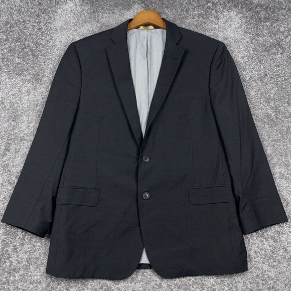 Brooks Brothers Blazer Men's 42S Black Regent Fit Explorer Wool Blend Jacket - Picture 2 of 16